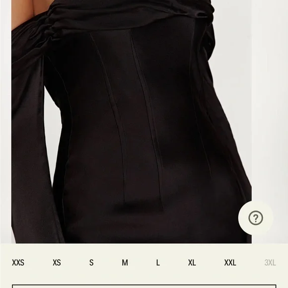 Meshki Black Long Sleeve Dress - Picture 4 of 9